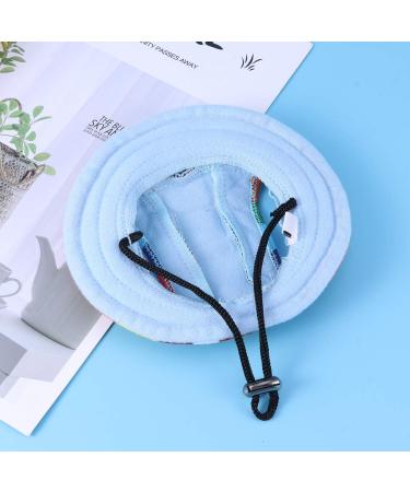 WINOMO Small Dog Mesh Sun Cap with Ear Holes, Medium Size, Stripe Design - 13.4 inch Head Circumference - Pack of 1 - Buy Online on GoSupps.com