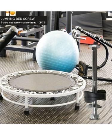 Trampoline Enclosure Pole Gap Spacers - Set of 12 Galvanized Steel Screws for Trampoline Stability - Buy Online on GoSupps.com
