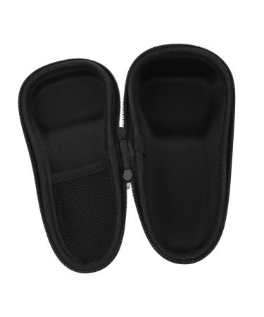 FRCOLOR 1STK storage box shaving bag Servant shaver bag pocket for hard shave hairdresser-clipper bag travel bag shaving shaving storage bag PU leather anti-stress men