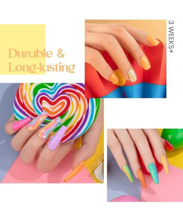 Beetles Dip Powder Nail Kit - 6 Pastel Bright Spring Colors for DIY Nail Art - Buy Online on GoSupps.com