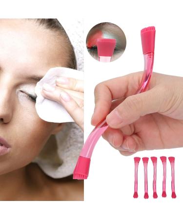 Verdant Touch Face Brush Silicone Facial Cleaning Brush Double-Sided Face Wash Brush for Makeup Removal Skin Care Tool - Buy Online on GoSupps.com