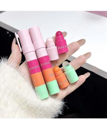 Moisturizing Lip Balm - Tinted Moisturizing Lip Balm in 4 Shades Plumping Glossy Effect Natural Care Long-Lasting Ideal for Travel and Home - Buy Online on GoSupps.com