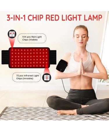Red Light Lamp Belt 72 LEDs Red Light & Near Infrared Light Belt - Buy Online on GoSupps.com