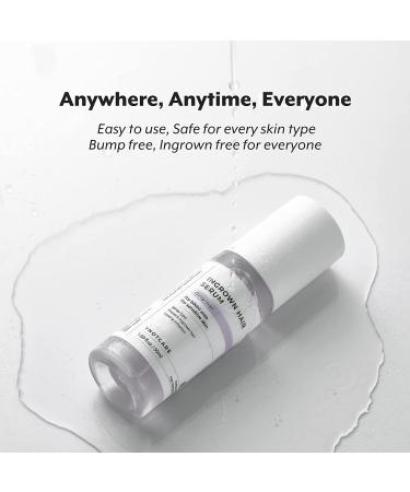 YNOTCARE Ingrown Hair Serum - Prevent Ingrown Hair & Razor Bumps in Bikini Area | Soothe Irritation | 1.69oz - Buy Online on GoSupps.com