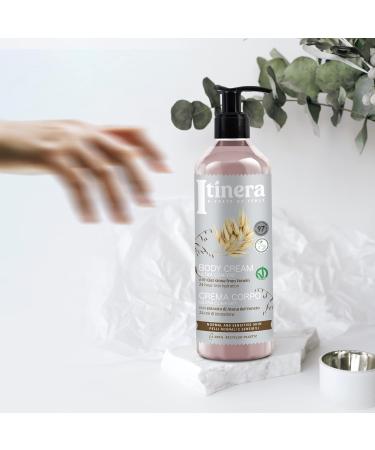 Itinera Ultra Comfort Body Cream - Vegan 97% Natural - Oat Straw for Normal & Sensitive Skin (12.51 fl oz) - Ship Worldwide - Buy Online on GoSupps.com