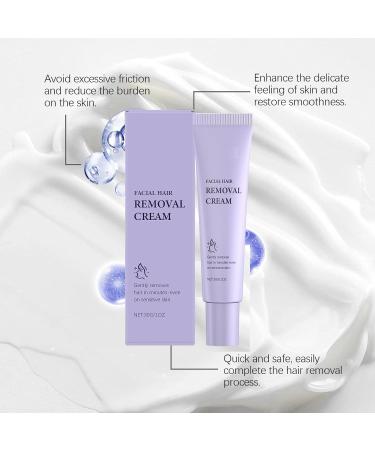 WRANBAO Gentle facial hair removal cream daily facial care for clean fast effective and painfree hair removal creams for womens body for all skin types 8 pieces - Buy Online on GoSupps.com