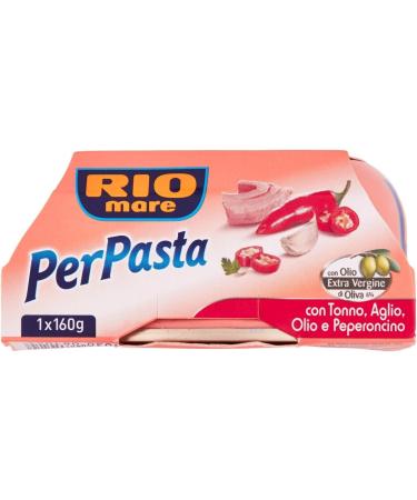 12 x Rio Mare For Pasta Garlic and tuna pepper in olive oil 160 g - Buy Online on GoSupps.com
