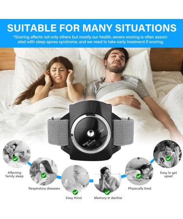 Sleep Connection Anti-Snore Wristband - Effective Snoring Solution for Blocked Nostrils - Snore Reduction - 1 Count (Black) - Buy Online on GoSupps.com