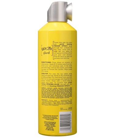 Got2b Glued Blasting Freeze Spray 12 oz (Pack of 3) - Buy Online on GoSupps.com