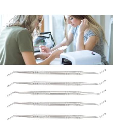 Nail Cleaning Tool Stainless Steel Double Head Ingrown Toenail Safety Tool for Manicure Care - Buy Online on GoSupps.com