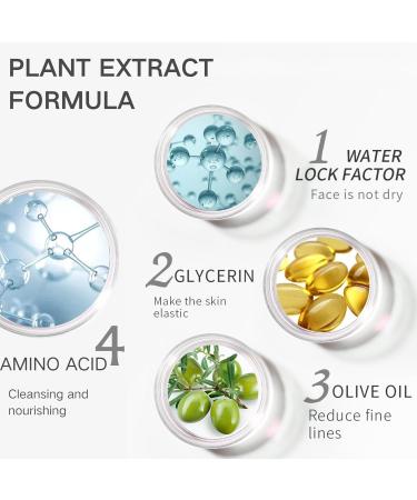 IZBEAUVO Soft Cherry Blossom Soap Bar Antibacterial Soap Natural Soap For Men & Women Organic Soap For Anti Acne Brightening Skin Moistureing & Cleaning Skin Olive Oil Soap With Amino Acid - Buy Online on GoSupps.com