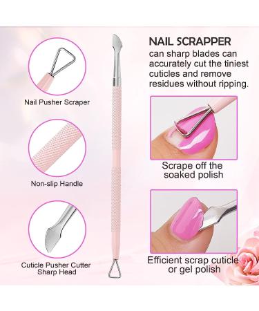 Makartt Cuticle Trimmer and Pusher Set - Professional Stainless Steel Pedicure and Manicure Tools 3pcs - Buy Online on GoSupps.com