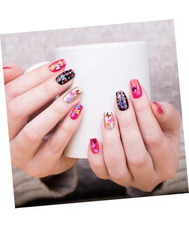 FRCOLOR 20 Boxes Nail Art Sequins Accessories Glitter Nail Stickers Accessories for Girls Sunflower Nail Art 3d Star Nail Decals Nail Art Transfer Decor Plastic Patch Manicure - Buy Online on GoSupps.com