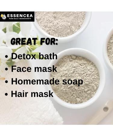 Bentonite Clay Powder 5lbs - Pure Bulk Ingredients for Face & Hair Masks DIY Soap & Deodorant | Indian Healing Clay - Buy Online on GoSupps.com