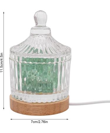 Essential Oil Diffuser & Humidifier - Aromatherapy Night Light with USB Plug LED Glass Diffuser for Small Rooms Perfect Gifts for Women - Green - Buy Online on GoSupps.com
