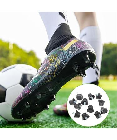 Chennan 12-Piece Replacement Spikes for Soccer & Rugby Shoes - Durable Abrasion-Resistant High Compatibility Spikes for Track Long Jump Walking & Hiking - Buy Online on GoSupps.com