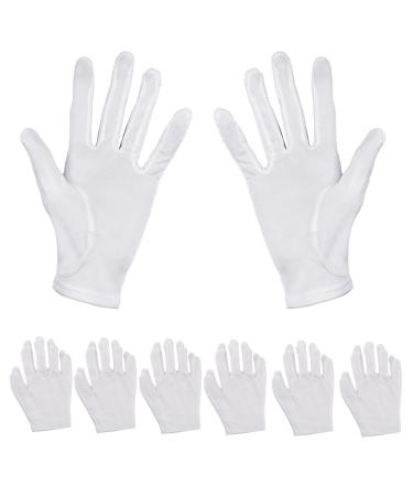 Aboat 6Pairs Gloves Moisturizing Gloves Hand Spa Gloves White Moisturizing Gloves