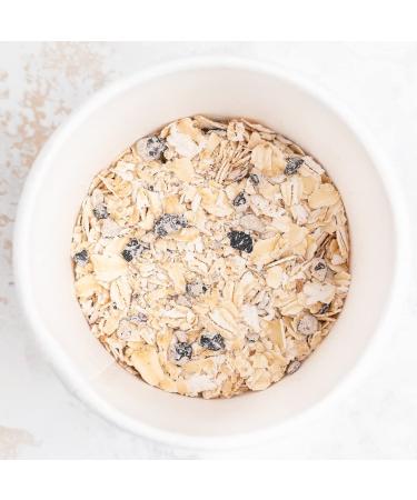Mylk Labs Blueberry Maple Instant Oatmeal - Gluten Free, High Fiber, High Protein, Low Sugar Breakfast - 6 Pack of 1.83 oz Packets - Buy Online on GoSupps.com