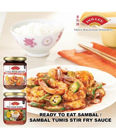 Nasi Lemak Sambal Stir Fry Sauce - 200g (1 Pack) - Buy Online on GoSupps.com