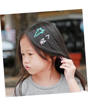 FRCOLOR Iron Bb clip self hinge hair barrettes animal hair barrette Mental Hair Pin animal Hair pin metallic hair clips baby hair clips Girls Hairpin issue card little girl iron Baby - Buy Online on GoSupps.com