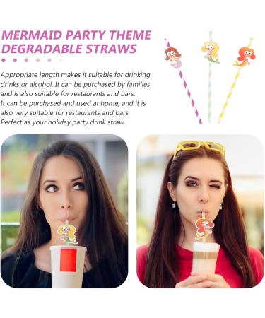 KICHOUSE 60pcs Disposable Straw Jumbo Straws Smoothie Straws Milk Beverage Drinking Straws Crafts Drinks - Buy Online on GoSupps.com