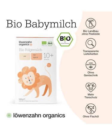 Dandelion Organics Bio Follow-Up Milk 10+ Months | Nutritional Baby Milk Powder for Healthy Development - Buy Online on GoSupps.com