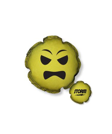 EMAX | Bowling accessories - Storm Grip Bag | Grip Sack with scent | Rosinbag - Grip Ball Stormoji Stormoji - Angry