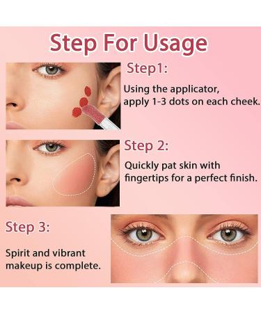 SPRINGSKY Liquid Blush Set - 2PCS Soft Cream Matte Face Blush for Cheeks | Natural-Looking & Long-Lasting | Moisturizing & Lightweight | Beauty Gift For Women - Buy Online on GoSupps.com