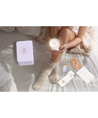 Manifestation Kit Meditation Accessories  Spiritual Room dcor  White Sage Candle 36 pc Positive Affirmations Cards Healing Stones for Meditation/Spiritual Healing/Smudging - Buy Online on GoSupps.com