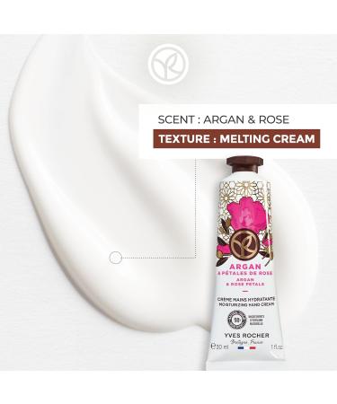 Yves Rocher KIT ARGAN & ROSE PETALS Body Care Gift Set | Gift Idea for Women & Girls | 4 piece set including Bath Shower Oil 50 ml Bath Shower Gel 50 ml Body Lotion 50 ml Hand Cream 30 ml | Travel Size Essential Products | Argan & Rose Petals Scent with C - Buy Online on GoSupps.com