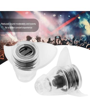 Sonew High Fidelity Ear Plugs for Concerts - 27dB Noise Reduction Earplugs with Case - Black - Buy Online on GoSupps.com