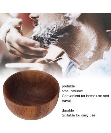 Shop Large Capacity Wood-Shaving Shell & Foaming Balm Container for Men | Portable Shaving Cream Holder for Salons - International Shipping Available - Buy Online on GoSupps.com