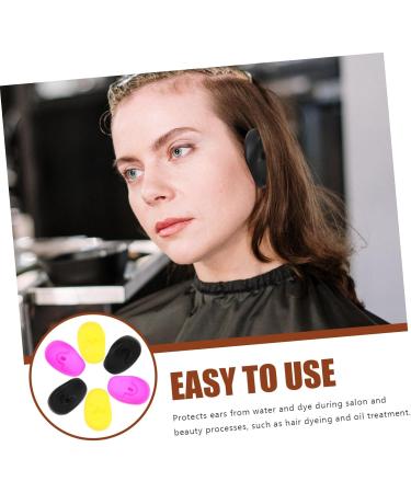 SKISUNO 3 Pairs Ear Protectors Comfortable Ear Muffs Comfortable Ear Covers Hair Dye Hairdressing Ear Cover Ear Covers for Heat Protection Ear Covers for Hair Dryer Heat Ear Shower Caps - Buy Online on GoSupps.com