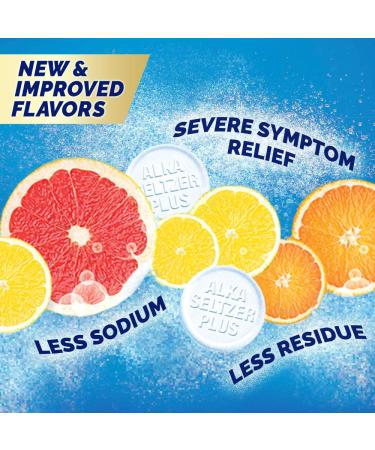 ALKA-SELTZER PLUS Severe Day + Night Cold Tablets Twinpack - 40 Effervescent Tablets - Buy Online on GoSupps.com