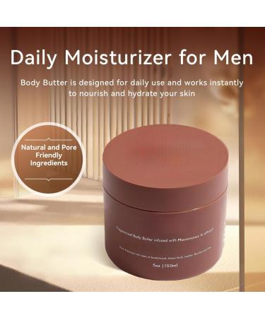  G n rique Body Butter For Men 300ml Fragrant Body Moisturizer For Men Moisturizing Body Butter With Pheromones Shea Butter Body Cream For Dry Skin - Buy Online on GoSupps.com