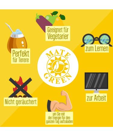  Mate Green Yerba Mate Green Silueta 1000g | Matte Green Brazilian Tea 1kg | Light Sweet & Sour Tea | With Mint Leaf Rosehip | Fruit & Apple Flavour | High Quality Large Pack | - Buy Online on GoSupps.com