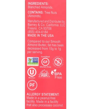 Barney Butter Unsweetened Almond Butter Powder - 8 oz | Healthy Protein Boost - Buy Online on GoSupps.com