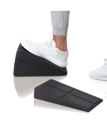 Slant Board 3pcs 12''Squat Wedge Calf Stretcher for Physical Therapy Equipment Plantar Fasciitis,Heel, Foot Stretching, Shin Splint, and Calf Stretch Wedge Improve Lower Leg - Buy Online on GoSupps.com