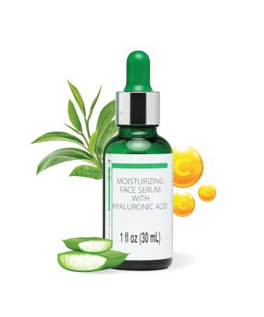 Best Hyaluronic Acid Serum with Vitamin C - Anti-Aging Intense Hydration & Moisture Non-Greasy Formula for Face - Buy Online on GoSupps.com