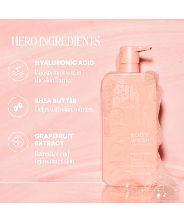 MONDAY HAIRCARE CLEANSE Body Wash with Grapefruit Extract Hyaluronic Acid Shea Butter Coconut Oil for Normal to Oily/Combination Skin 798 mL Gardenia 27 Fl Oz (Pack of 1) - Buy Online on GoSupps.com