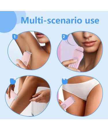  pilateur lectrique pour femme | Rasoir lectrique Pube | pilateur double t te imperm able pour poils pubiens pour femmes professionnels et amateurs de beaut  - Buy Online on GoSupps.com