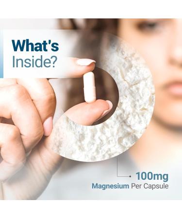 Nested Naturals Magnesium Glycinate Chelate - Magnesium Supplement for Sleep Support - Vegan Capsules - Buy Online on GoSupps.com