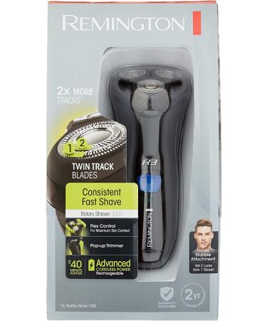 Remington PR1335B Men's Electric Razor with Precision Plus Heads and Stubble Attachment - Buy Online on GoSupps.com