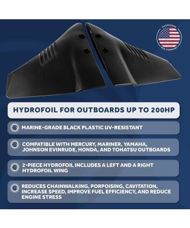 Five Oceans Hydrofoil for Outboard Motor - Up to 200HP - Black | FO1882 - Buy Online on GoSupps.com