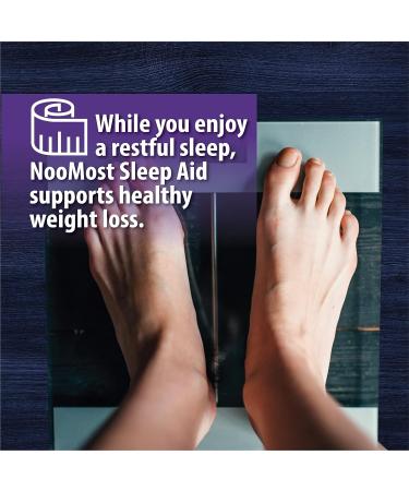 NooMost Natural Sleep Aid Supplements with Magnesium L theanine & Garcinia | Sleep Pills for deep & Restful Sleep for Adults | Non-Habit-Forming | Helps Fall Asleep Fast Stay Asleep Longer | 60 Tabs - Buy Online on GoSupps.com