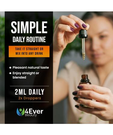 Liquid Biotin & Collagen Drops with Aloe Vera Unique Formula 60 000 mcg - Vitamins for Hair Growth support Strong Nails & Radiant Skin Liquid Collagen Supplement for Women & Men 2 fl oz - Buy Online on GoSupps.com