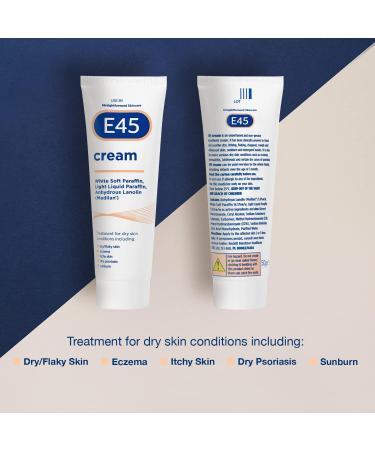 E45 Cream 50g: Fast-Acting Moisturizer for Dry Skin - Buy Online on GoSupps.com