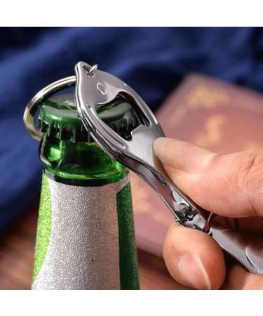 SVAASA Nail Clippers Pocket Multi Tool Nail Trimmer Key Ring Bottle Opener Keychain Trim Manicure Nail Clipper Cutter Outdoor Camp Fold Nipper - Buy Online on GoSupps.com
