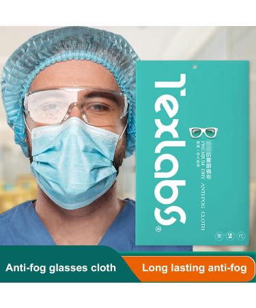 Premium Microfiber Glasses Cleaning Cloth - Anti-Fog Lens Cleaner for Eyewear & Screens | Dehumidifier & Streak-Free Care - Buy Online on GoSupps.com
