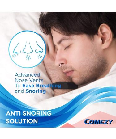 Comezy Anti Snoring Devices - 12 Nose Vents for Home and Travel - Snore Solution Nasal Dilators for Better Sleep - Buy Online on GoSupps.com